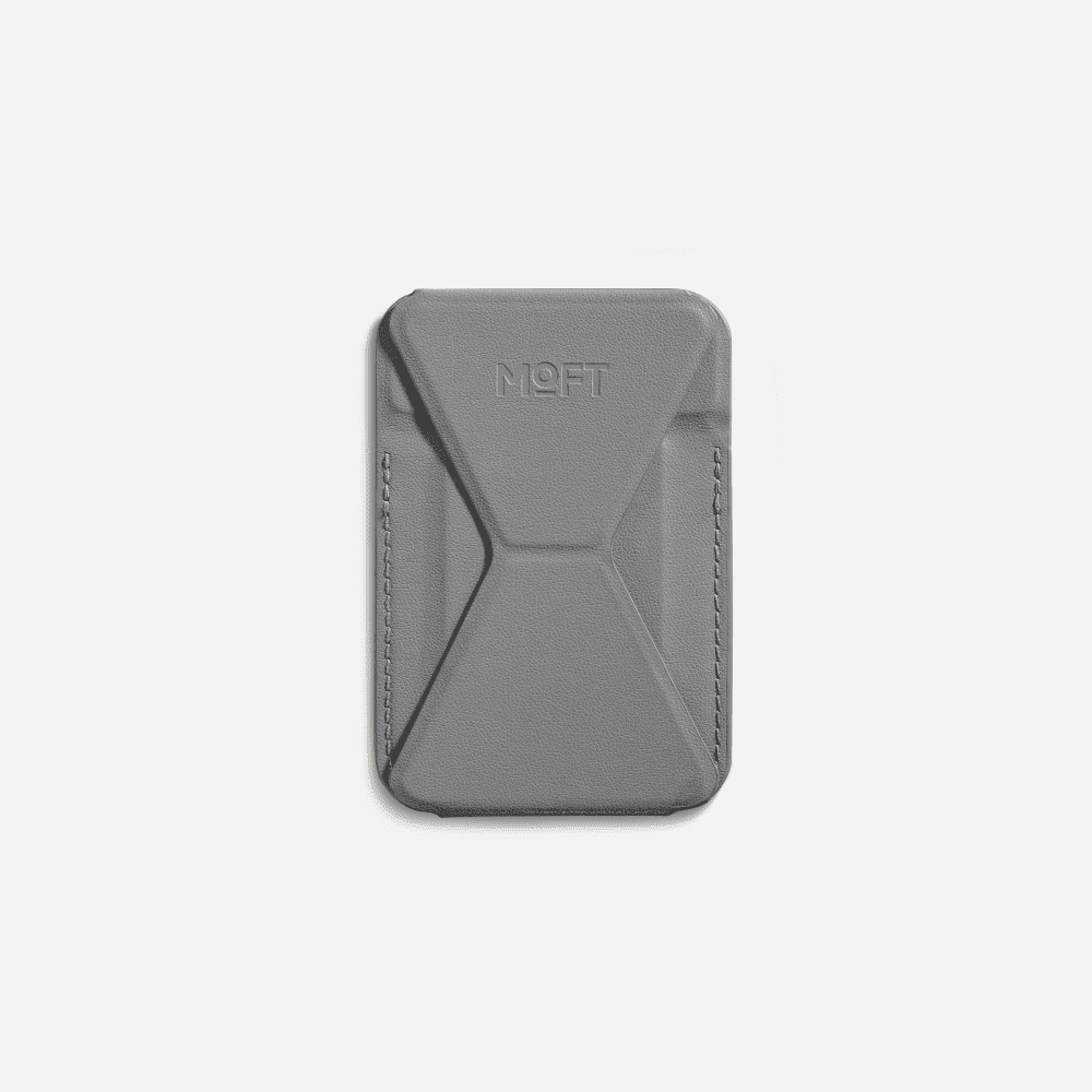 Product B MOFT Snap Phone Stand & Wallet MOVAS™ + Cool Gray 