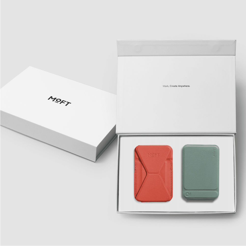 The Flex Kit For Phones - MagSafe Compatible For Phones MS007MP+MS027+MG005 Seafoam Sunset Red 