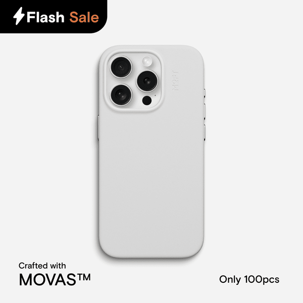 Snap Case MOVAS™ for iPhone 15 - MagSafe Compatible For Phones MD020 iPhone 15 Pro Misty Cove 