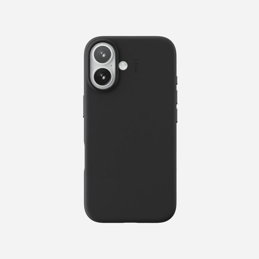 Snap Case MOVAS™ for iPhone 16 - MagSafe Compatible For Phones MD020/MD020A iPhone 16 Original Version Jet Black