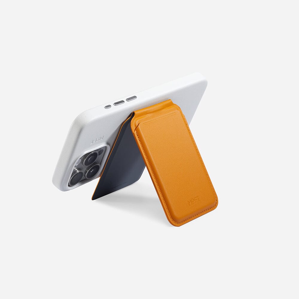 Flash Wallet & Stand - MagSafe Compatible For Phones MS025 Orange MOVAS™ 