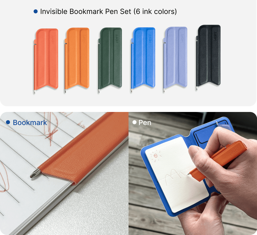 Invisible Bookmark Pen Set MOFT 