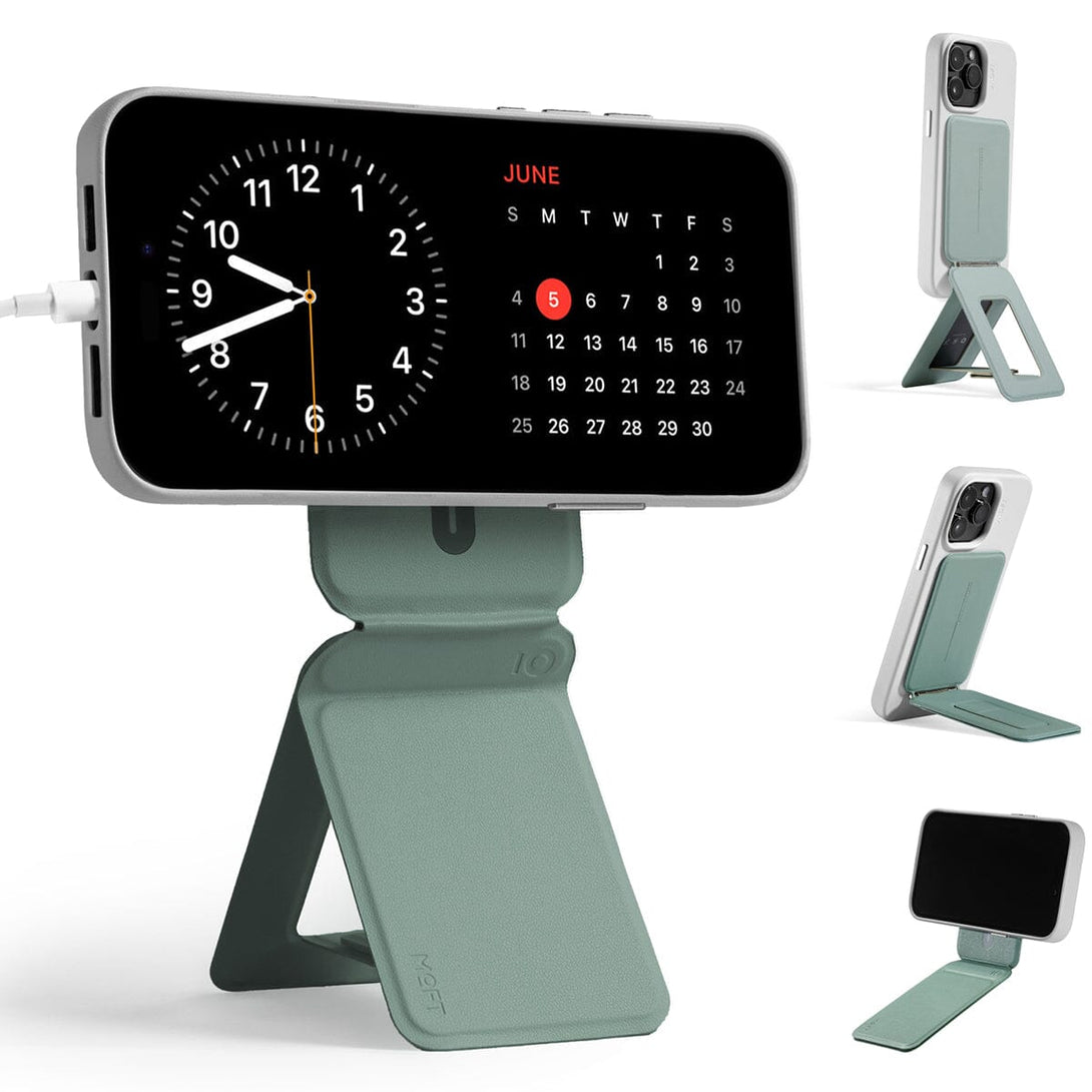 Snap Phone Tripod Stand MOVAS™ - Powerful Magnets For Phones MS027 Phone Tripod Stand Seafoam 