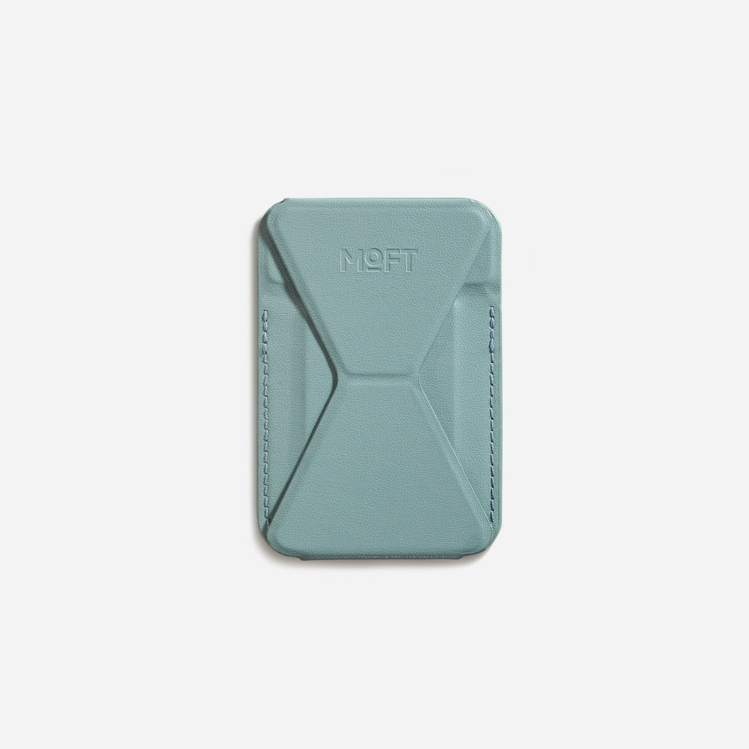 Product B MOFT Snap Phone Stand & Wallet MOVAS™ + Seafoam 