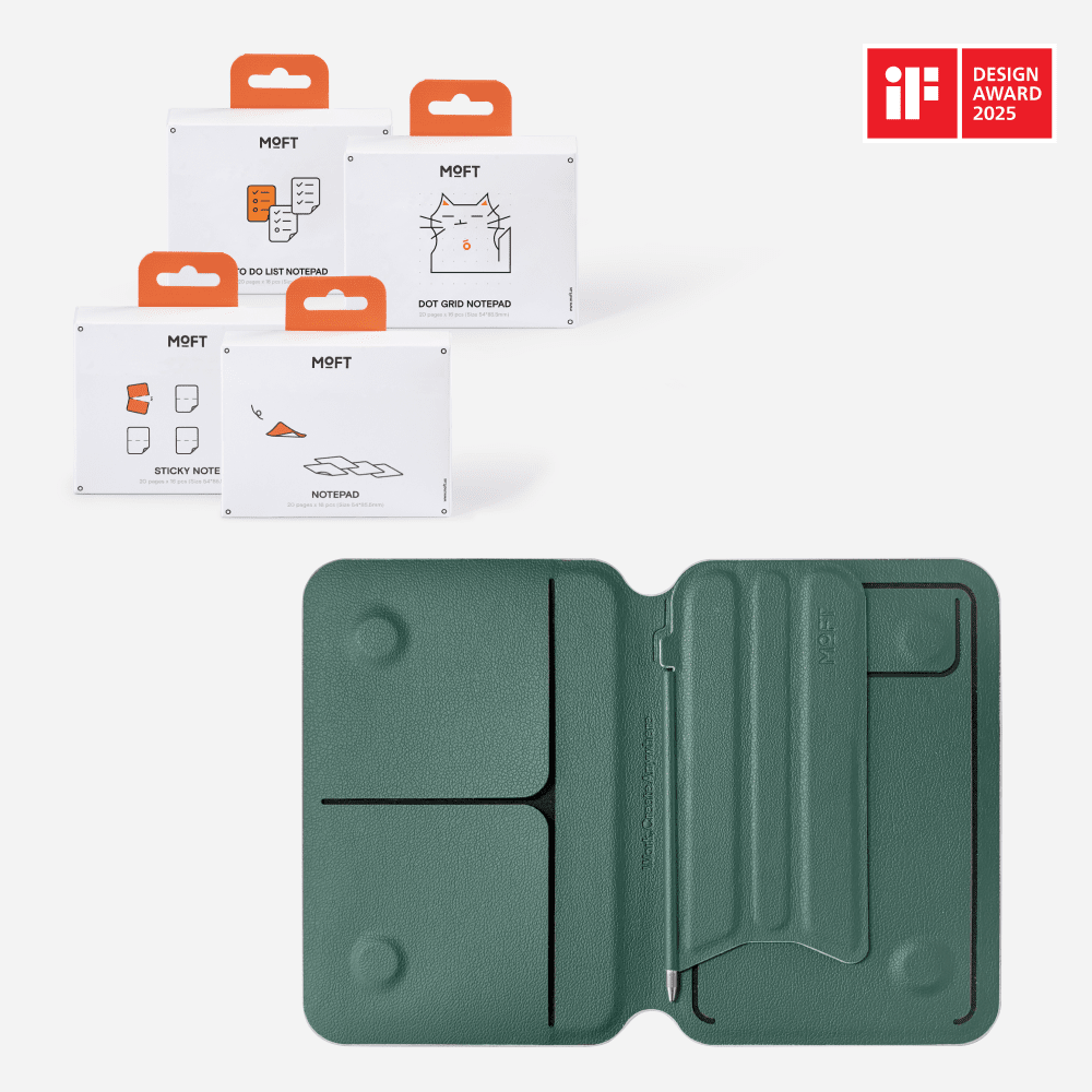 Snap Flow For Phones MC002 Note Pad + 1 Notepad Set* Misty Cove x Midnight Green 