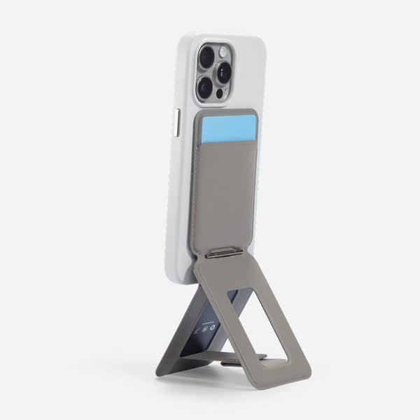 Snap Phone Tripod Wallet MOVAS™ - MagSafe Compatible For Phones MS027W Taupe 