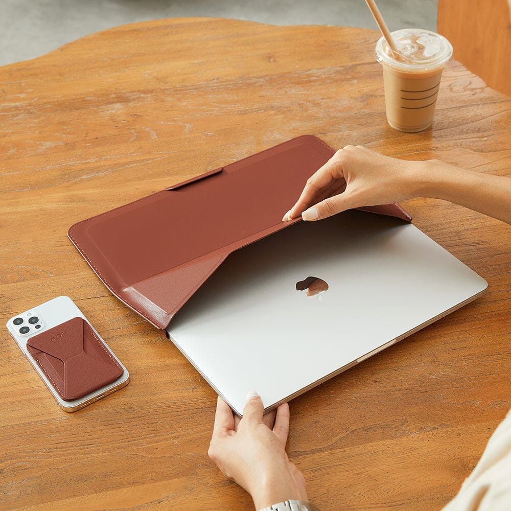 Moft is back with a clever laptop sleeve that converts into a stand
